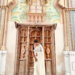 Rebecca Santhosh Instagram - Jaipur series ✨ . . . Saree : Amma’s wardrobe