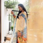 Rebecca Santhosh Instagram - "Simplicity, sophistication, and tradition." . . Saree : @gourishankaram_arts MUH : @akhila_mathwe @touchbyazhaki_ Click by @akhil_cc