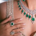 Reem Shaikh Instagram – Styled in the breathtaking emerald and diamond jewels for the royal bride in you. 
A treat for exquisite taste and allure. 
Dive into the world of luxury with our stunning emerald and diamond collection. 
  Unveiling 

  THE WEDDING AFFAIR

  by

  @Jawahriioffical

Makeup @sachinmakeupartist1
Stylist @styledby_khushboorajoriya
Photographer @thebhupeshkalal
Production – @rayyroomfilms
