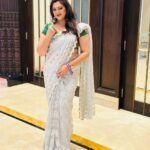 Rekha Krishnappa Instagram - All about yesterday #zeenominations #funparty #seetharaman #zeetv #zeetamil #zeeawards #zeeawards2023 The Leela Palace, Chennai