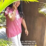 Renu Desai Instagram - I have started borrowing (stealing) Akiras cotton dhotis and trust me they are so much more comfortable than jeans and as functional as pants. We should start wearing local cotton fabrics more because as indians we are blessed with such diverse natural fabrics and weaves 🩵 Let’s start wearing our traditional clothes as much as possible 😁🎉 Novella Concept Hotel & Cafe