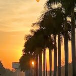 Renu Desai Instagram – Orange sunrises 🧡