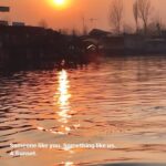 Renu Desai Instagram - Someone like you. Something like us. A Sunset. Srinagar, Jammu and Kashmir