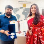 Renu Desai Instagram - Congratulations @abhishekofficl bhaiya for the National award…this is just the beginning bhaiya of the many more to come🎉🙏🏼 Hyderabad