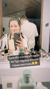 Renu Desai Instagram - Aadya my cutie it is🤩😍 see you guys in a little bit at the event😊
