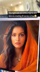 Renu Desai Instagram - AI is equally fascinating and equal parts scary