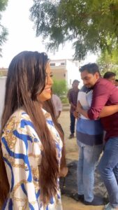 Richa Dixit Instagram - Shooting chalu aahe 🙏🏻