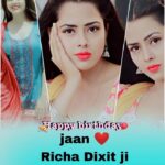 Richa Dixit Instagram - Happy Birthday 🎂 @richa_dxt It,s your special day , be sure to enjoy it to the fullest , and remember that this day is all about you Happy Birthday🎂 to you my jaan @richa_dxt ❤️❣️🥀😘🥰😍♥️ #Happybirthdayrichadixit ♥️ #richadixit I love you so much 😘 You are my favorite actor 🥰❣️😍🥀😘