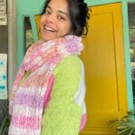 Riddhi Kumar Instagram - Feeling warm and cozy in my handmade knitwear that’ll be soon be available for sale on my website! 🦋 The website will be coming online very soon with handmade knitwear, artwork and more. Stay tuned 🤗