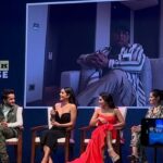 Riddhi Kumar Instagram - About last night ✨ So grateful and honoured to be a part of the @primevideoin family. Thank you so much @manish.hariprasad @vjymaurya @rainaroy6 for having me onboard and giving me this incredible character. Feeling very blue today but there’s no other color I want right now! 💙🤗 @owlet.films MUA @jui_themakeupartist National College Bandra