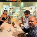 Riddhi Kumar Instagram - Had a lovely evening hosted by @mukkipandey thank you for having us ! 🤗 The most experimental and indescribably delicious food that tastes as good as it looks and the perfect end to a perfect trip ❤️ Beneras Restaurant Mayfair