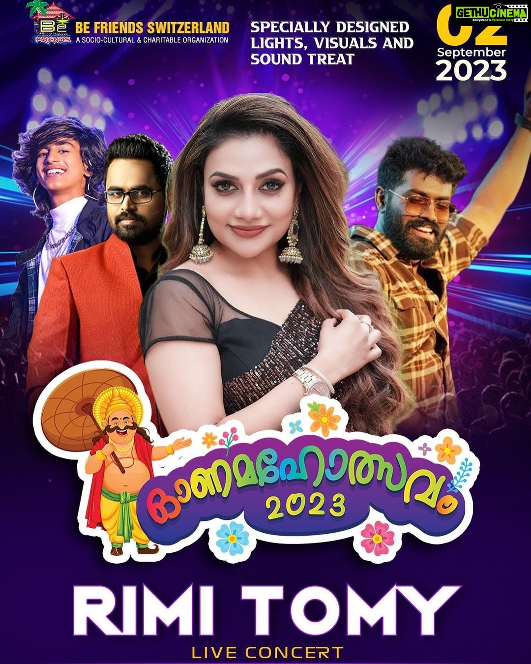 Rimi Tomy Instagram - See u all ❤️❤️❤️today #switzerland🇨🇭 ഓണം തകർക്കുകയല്ലേ 🥰🥰🥰 Zürich, Switzerland