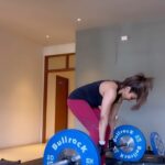 Rimi Tomy Instagram – Don’t fear the barbell,conquer it with Deadlift✌️👍👍🧿🧿