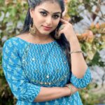 Rini Raj Instagram - 💙 . . . 👗 @asthra__by_dr.vinitha_vipin ❣️