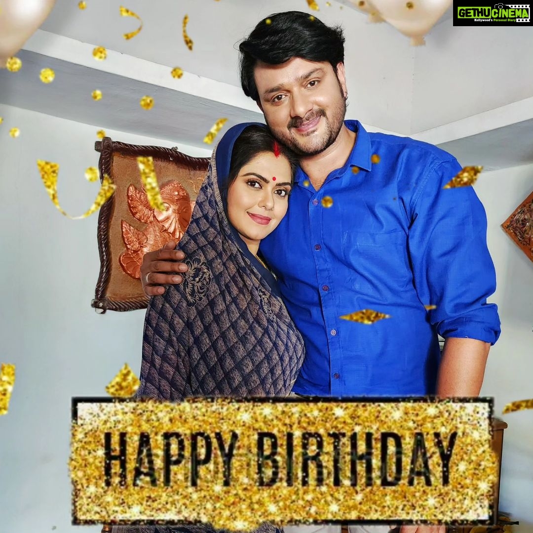 Rinku Ghosh Instagram - Happy birthday Wishing you a day full of love, joy, and all your favorite things @rinkughosh_official Ji 😊💐🥳