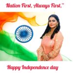 Rinku Ghosh Instagram - देश भक्तों के बलिदान से स्वतंत्र हुए हैं हम, कोई पूछे कौन हो तो गर्व से कहेंगे भारतीय हैं हम। HAPPY INDEPENDENCE DAY #76independenceday🇮🇳#aazadikaamritmahotsav#proudindian