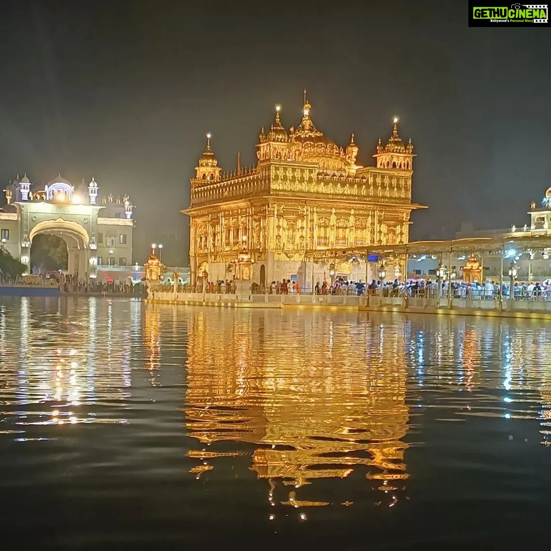 Rinku Ghosh Instagram - Holy visit to Golden Temple 🙏 #goldentemple#amritsar#punjab#beautiful#instagood#instadaily#likeforlikes Golden Temple Amritsar Punjab India