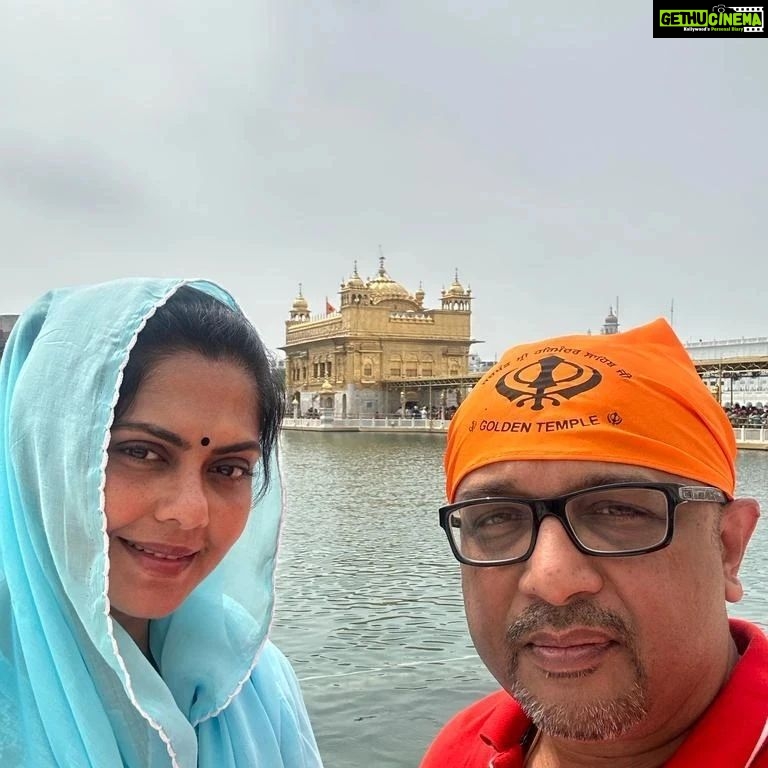 Rinku Ghosh Instagram - Holy visit to Golden Temple 🙏 #goldentemple#amritsar#punjab#beautiful#instagood#instadaily#likeforlikes Golden Temple Amritsar Punjab India