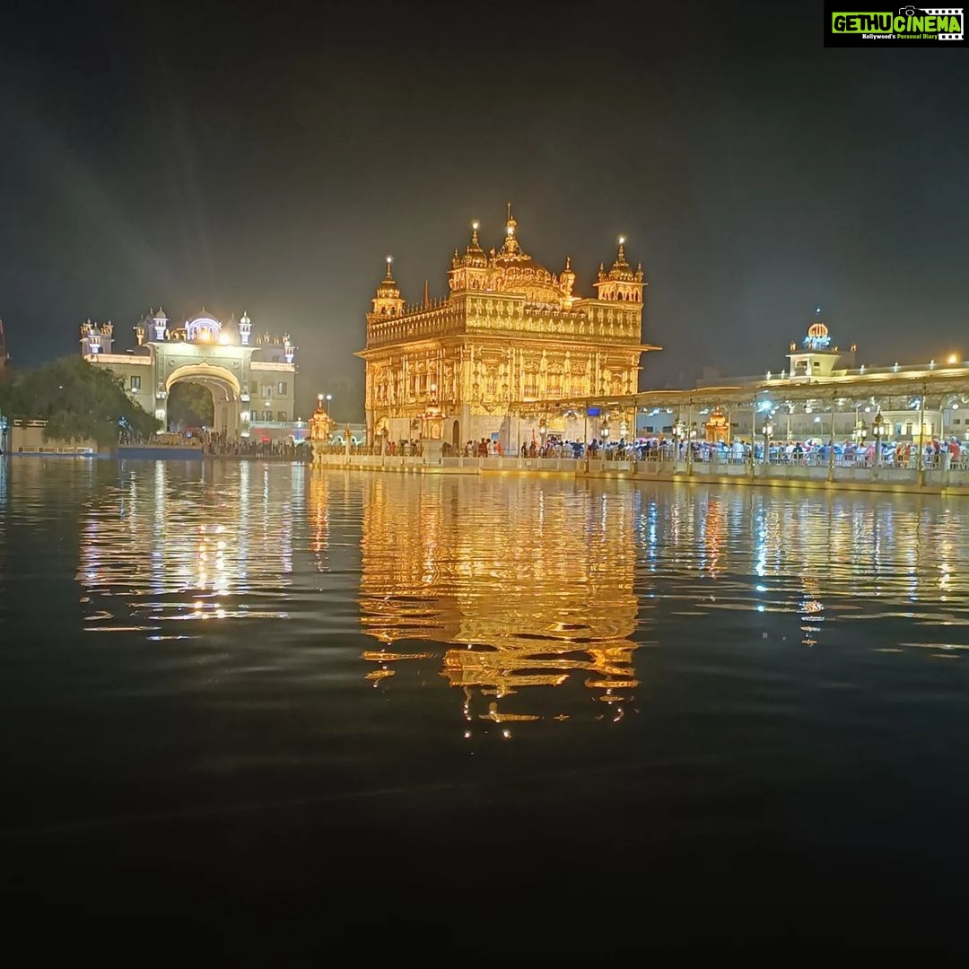Rinku Ghosh Instagram - Holy visit to Golden Temple 🙏 #goldentemple#amritsar#punjab#beautiful#instagood#instadaily#likeforlikes Golden Temple Amritsar Punjab India