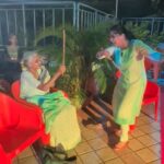 Rinku Ghosh Instagram - Dancing with the strongest woman I have ever seen in my life... My Naani maa