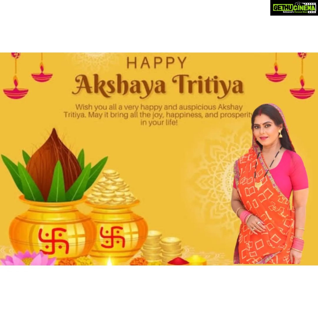 Rinku Ghosh Instagram - Akshay Tritiya ki dher sari shubhkamnaye 🙏 and saath hi Eid Ul Fitr Mubarak