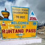 Rinku Ghosh Instagram – Snowy holidays at Rohtang pass !!! Rohtang La