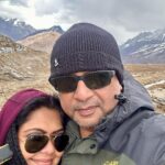 Rinku Ghosh Instagram - Snowy holidays at Rohtang pass !!! Rohtang La