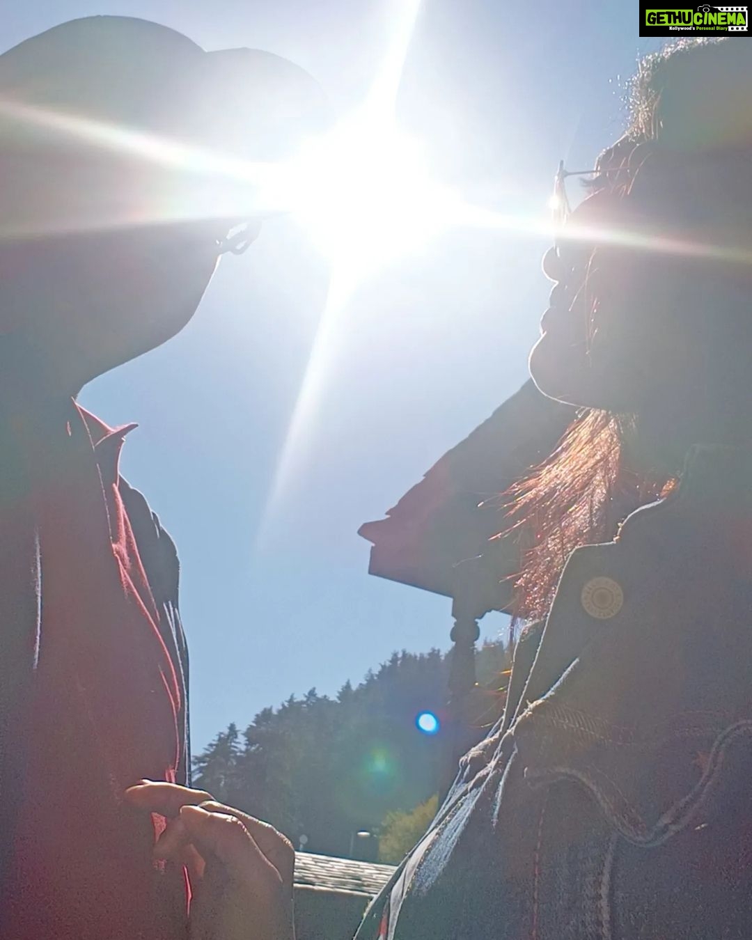Rinku Ghosh Instagram - You and me in this beautiful world 💞