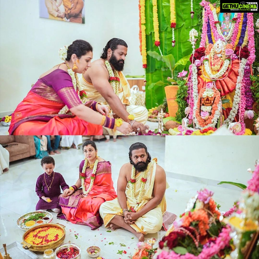 Rishab Shetty - 264.8K Likes - ಕಳೆದ ಶುಭ ಶುಕ್ರವಾರ ಸಂಭ್ರಮದ ವರಮಹಾಲಕ್ಷ್ಮೀ ಹಬ್ಬವನ್ನು ಆಚರಿಸಿದ ಕ್ಷಣಗಳು. ಆ ತಾಯಿ, ಎಲ್ಲರಿಗೂ ಆಯುರಾರೋಗ್ಯ ಐಶ್ವರ್ಯವನ್ನು ನೀಡಿ ಹರಸಲಿ.❤️
#varamahalakshmi #lakshmipooja