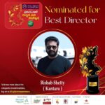 Rishab Shetty Instagram - ಕಾಂತಾರ ಚಿತ್ರಕ್ಕಾಗಿ ‘ಪ್ರಜಾವಾಣಿ ಕನ್ನಡ ಸಿನಿ ಸಮ್ಮಾನ‘ದ ಅತ್ಯುತ್ತಮ ಚಿತ್ರ ಹಾಗೂ ಅತ್ಯುತ್ತಮ ನಿರ್ದೇಶನ ವಿಭಾಗಗಳಲ್ಲಿ ರಿಷಬ್ ಶೆಟ್ಟಿ ನಾಮನಿರ್ದೇಶಿತರಾಗಿದ್ದಾರೆ. #PVCS #Kanandacinesamman #Prajavani #sandalwood