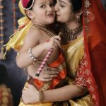 Rishab Shetty Instagram – Adorable glimpses of our little Krishna and Radha.❤️
#krishnajanmashtmi