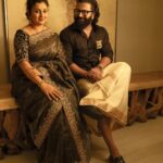 Rishab Shetty Instagram - Radiant in Black and Gold, Together we shine ✨🖤💛 Pc: @Adnan.a.abbas