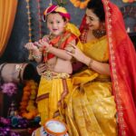 Rishab Shetty Instagram – ನಮ್ಮ ಮನೆಯ ಮುದ್ದು ರಾಧಾ ಕೃಷ್ಣರಿಂದ ಎಲ್ಲರಿಗೂ ಶ್ರೀಕೃಷ್ಣಜನ್ಮಾಷ್ಟಮಿಯ ಶುಭಾಶಯಗಳು!
#krishnajanmashtmi
