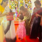 Ritabhari Chakraborty Instagram - Pujo Dump 🙏🏻 #durgapuja2023 🫶🏻 Picture details - Pic 1 - photo clicked on the day of inaugurations on chaturthi. 2. My bonila Nusrat and i in deshapriya park after finishing judgement for T2 3. Me and Doc @tottichatterjee making it up on Laxmi puja with a selfie because we were too tired to click one on Ashtami (sigh! I looked like a million dollars 🤣 ) 4. Trying my hands on dhaak on shashthi in Behala. 5. Carnival representing Dakshinpara with this fabulous team. Trina and Neil even gave a kick ass performance. While me and Swastika di did our round of catching up on gossip 🤣 Priyadarshini is always graceful and beautiful. Koushani was breath taking with her gold and white saree. 6. I just lovvvved my look for Jamai babu’s house bhog lunch on Navami. So a selfie. 7. Family lunch hosted by me at The Park on Saptami. 8. Picture clicked by bonila Nusrat Jahan. 9. Negotiating a selfie deal with a 10 year old if she does her home work on time - in a puja me and Abir Da visited on Navami. 10. Mohila Kumor - felicitated these icons with ponds in Deshapriya Park on Ashtami morning. Got so much love. Hope to tell their stories some day