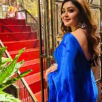 Ritabhari Chakraborty Instagram – Ritabhari na Nilambari? 🫢 #talaprattoy dekhechho tomra? #durgapuja2023