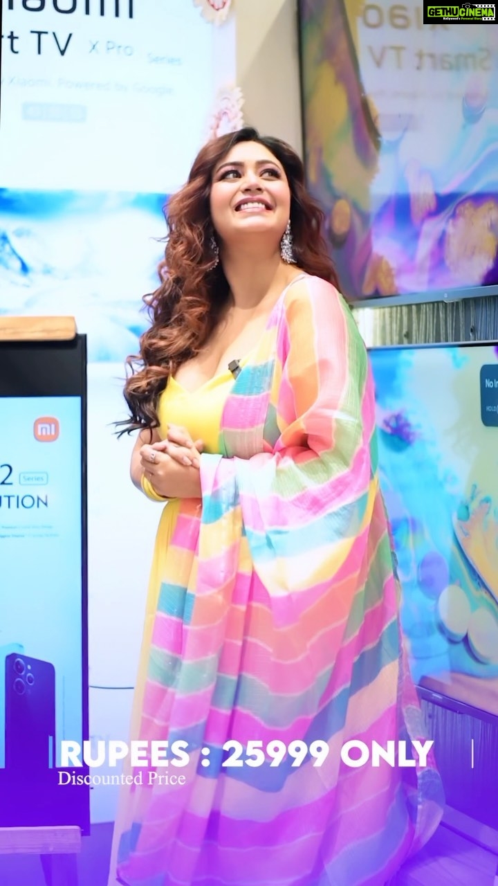 Ritabhari Chakraborty Instagram - After visiting Mi Home at South City Mall, I realised the festive offers are Crazy & Genuine. Customers are winning great Xiaomi Products by participating in a simple Scratch & Win, you can also Win 2 Dream Bikes! I must say Shopping at Mi Home is a sheer delight. #mihome # #diwaliwithmi #miamarpujo #xiaomiamarpujo