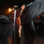 Ritabhari Chakraborty Instagram – The stage outfit for Time has been made with the idea it will flow and yet let me be free while i perform – walk around the stage – play with it! Our inspiration was @stevienicks for always bringing drama in her outfits which made her look like a queen that she is on stage ❤️