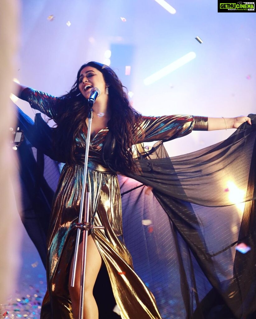 Ritabhari Chakraborty Instagram - The stage outfit for Time has been made with the idea it will flow and yet let me be free while i perform - walk around the stage - play with it! Our inspiration was @stevienicks for always bringing drama in her outfits which made her look like a queen that she is on stage ❤️
