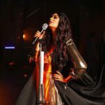 Ritabhari Chakraborty Instagram – The stage outfit for Time has been made with the idea it will flow and yet let me be free while i perform – walk around the stage – play with it! Our inspiration was @stevienicks for always bringing drama in her outfits which made her look like a queen that she is on stage ❤️