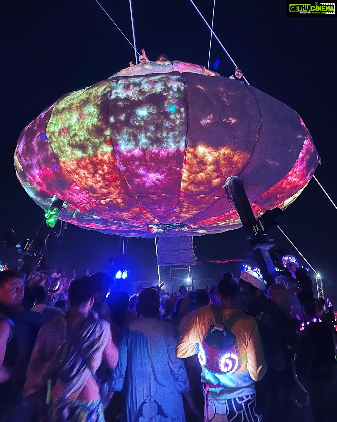 Ritabhari Chakraborty Instagram - Feeling the “Burn”! @burningman 2023 🫶🏻 #burningman #burningman2023 Black Rock City