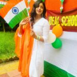 Ritabhari Chakraborty Instagram - For me - Freedom means building a safe and better future for my children - work towards building a better India with them - for them🧡🤍💚Independence day celebration at my school - Ideal School For the deaf. Ideal School for the Deaf