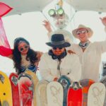 Ritabhari Chakraborty Instagram – Some more from our Burning Man archive. This was the day my camp BRC Ski resort threw a party for all! 🫶🏻 @burningman 
Pc @josh_e_martin
