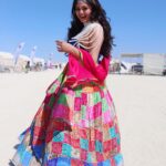 Ritabhari Chakraborty Instagram – Tv pe Breaking news haye re mera ghagra… Kolkata se leke Nevada via Doha 🤣 pc @josh_e_martin #burningman2023 @burningman #thankslarry Burning Man