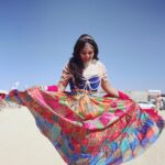 Ritabhari Chakraborty Instagram – Tv pe Breaking news haye re mera ghagra… Kolkata se leke Nevada via Doha 🤣 pc @josh_e_martin #burningman2023 @burningman #thankslarry Burning Man