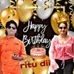 Ritu Singh Instagram - हमारी तो दुआ है कोई गिला नही, ... बार बार दिन ये आए, ... खुशी से बीते हर दिन, हर सुहानी रात हो, ... इस जन्म दिवस के अवसर पर भगवान से यही प्रार्थना है की, आपकी हर प्रार्थना पूरी हो। ... आपकी जिंदगी में नई रौशनी आये और आप सितारों सा चमकें Happy birthday 🥳🥳🥳🎂🎂🎂 diiii