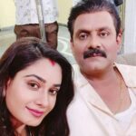 Ritu Singh Instagram - Happy birthday sir may god always bless you , kya likhu apke bare me , you are so so so brilliant performer 💫 aur bahot dar lagta hai mujhe apse because I respect you alot💐🙏 God bless you humesha sir , I hope ki jaldi apke sath screen share karne ka mauka mile 💫😊🙏