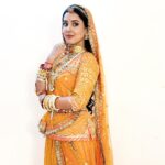 Riya Sharma Instagram - Happy Durga Navami 🙏🏻❤️ Draping :- @stylewithpooja12 Mumbai, Maharashtra
