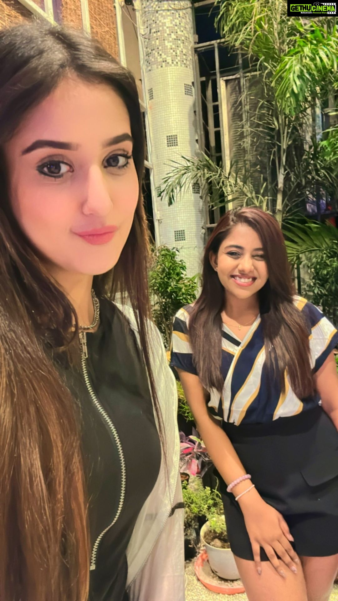 Riya Sharma Instagram - HAPPY BIRTHDAY RIYAAAA 💟 Omg! Every year October feels like a month of celebration to me. Look at you.. You are sooo annoying! Still the prettiest and the most Real person I have ever seen. I am so proud of your journey. You made it Riya! And there is still more to achieve.. You are the best daughter, the best sister and the bestest best friend anyone could ever have. My definition of True love comes from this girl! What would’ve I done without you? I miss you soo much! I am so lucky to have you in my life. Be my protective shield like you have always been. I wish you all the good luck, happiness and good health. Be safe and healthy coz you matter to ME! I LOVE YOU ♥️♾️