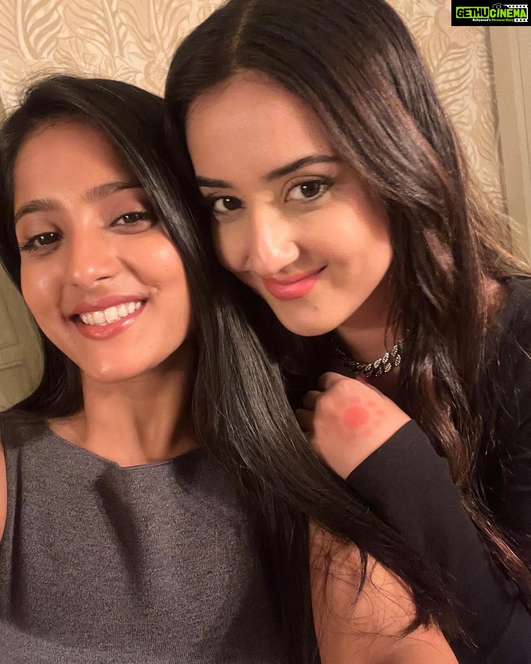 Riya Sharma Instagram - Happy birthday my baby ❤️💕 Cannot appreciate your existence in mere words, just know I always got your back ✨🧿 My sister, my soul sister ❤️💕✨