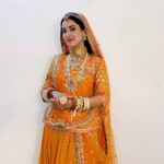 Riya Sharma Instagram - Happy Durga Navami 🙏🏻❤️ Draping :- @stylewithpooja12 Mumbai, Maharashtra